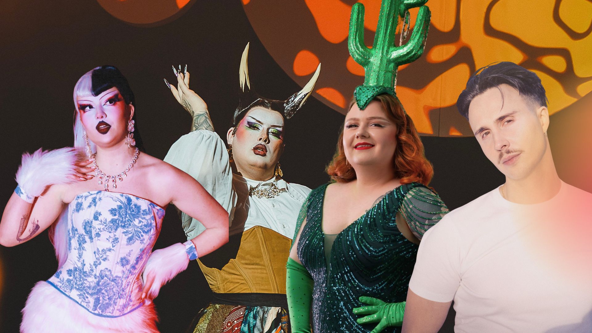 Performances drag & burlesques avec Sara Forever, Rose Tental, Kupydona & Sweet Ginger