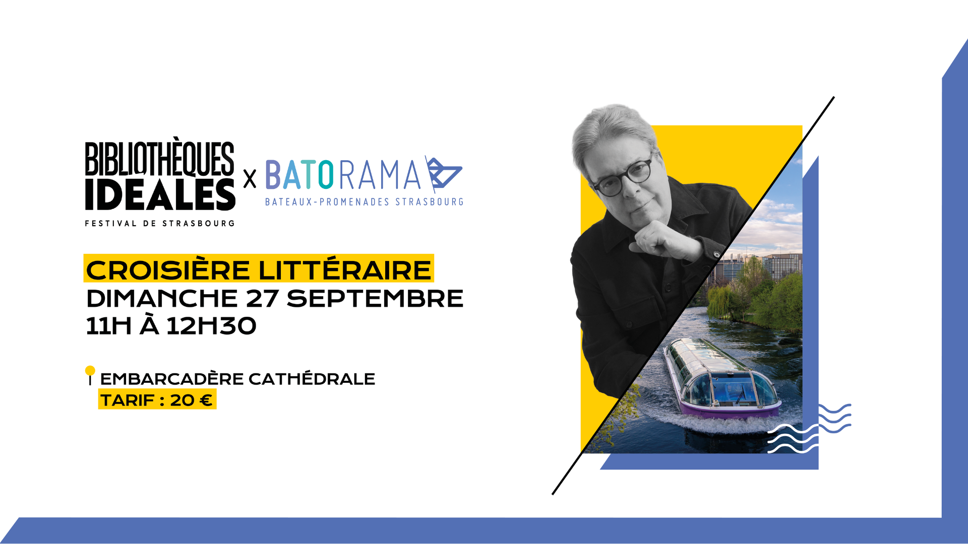 Croisière littéraire avec Douglas Kennedy｜Embarquez !